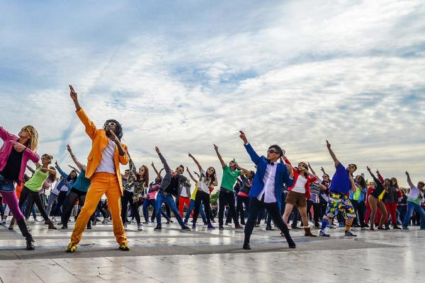 De leukste activiteit met de flashmob workshop i n Brugge!